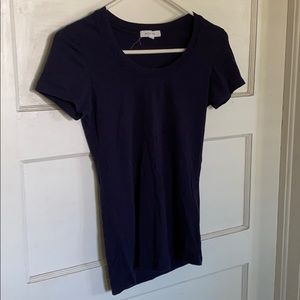 Navy Blue Crew Neck T-Shirt